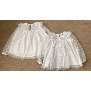 Nanette Matching Tops Girls Size 6 and 6X (lot of 2)